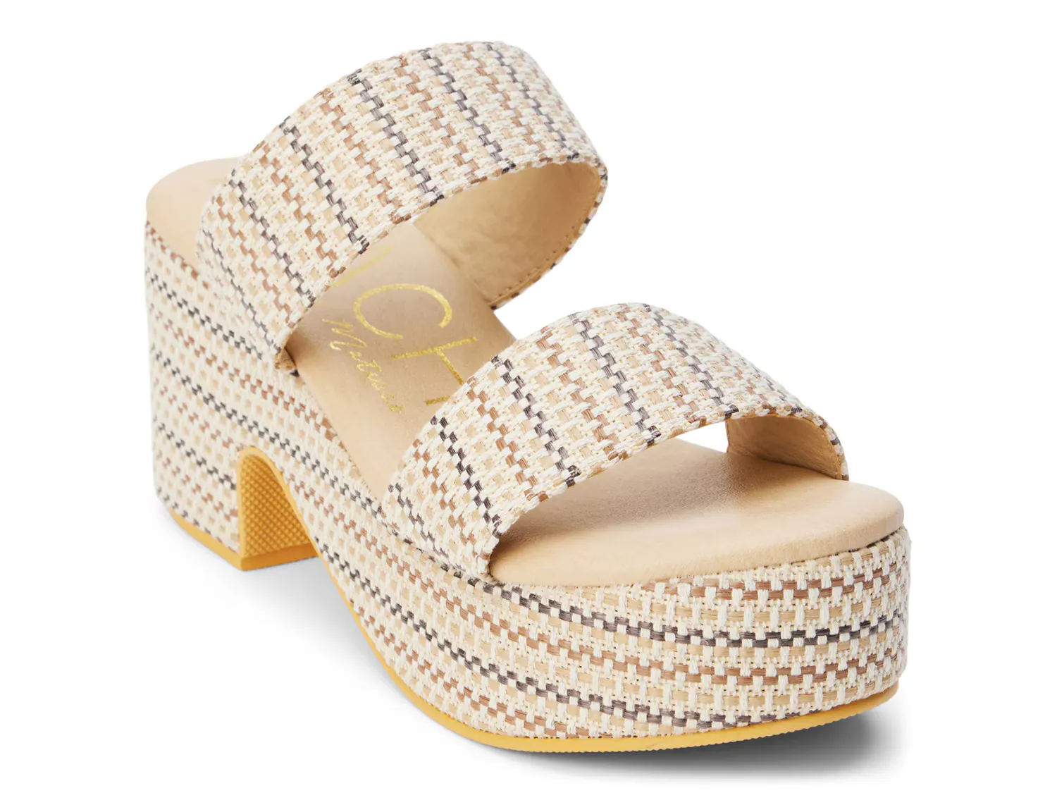 

Сандалии Ocean Ave Platform Sandal Beach By Matisse, слоновая кость