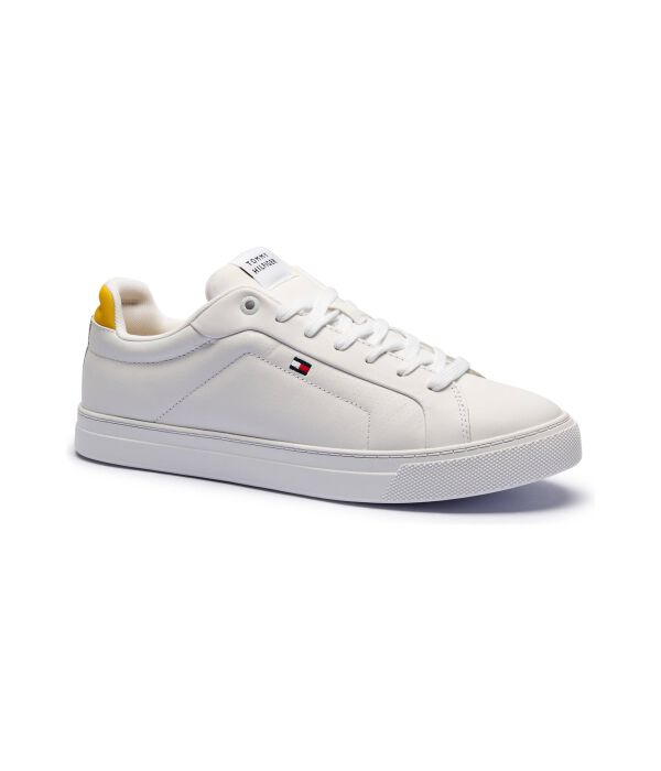 

Кожаные кроссовки Tommy Hilfiger, белый