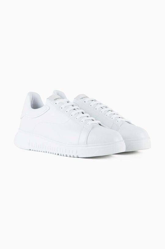 

Кожаные кроссовки Emporio Armani, белый