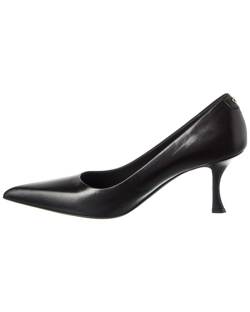 Туфли-лодочки Ferragamo Elydea из кожи Salvatore Ferragamo, черный — фото 2