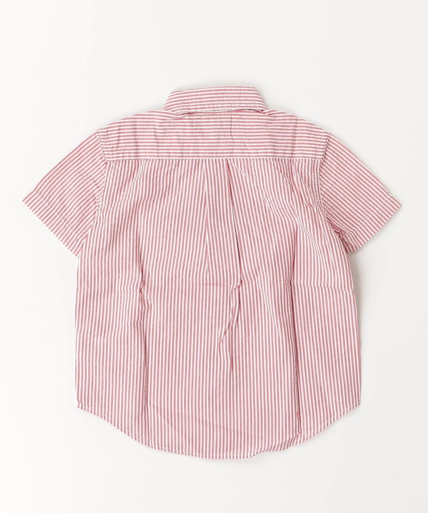 Детская рубашка POLO RALPH LAUREN CHILDRENSWEAR в полоску из хлопка — фото 4