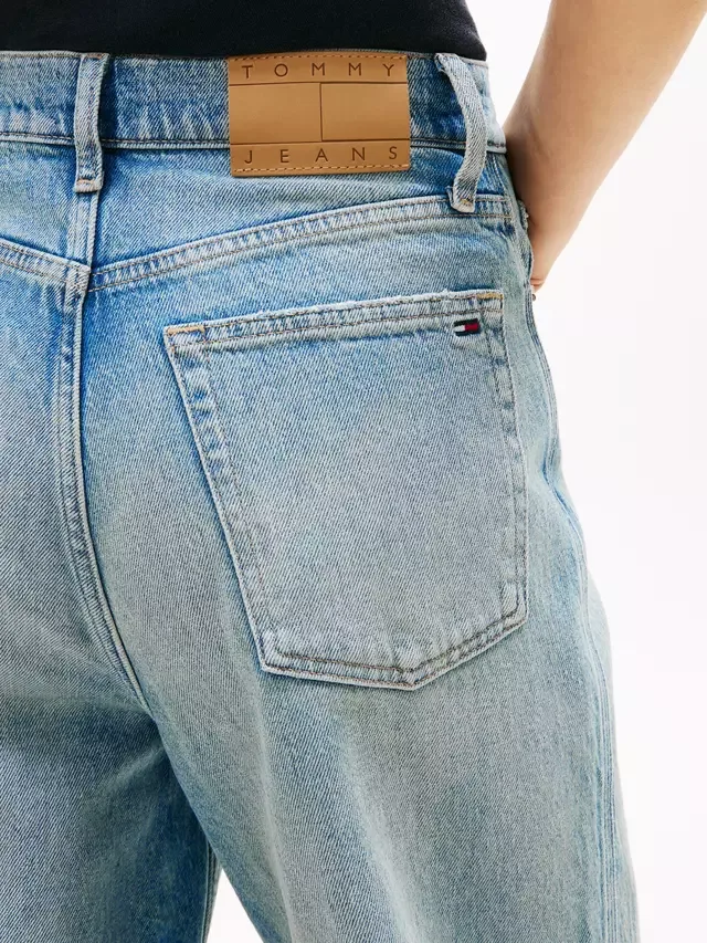 Джинсы Tommy Jeans Claire с высокой посадкой, светло-голубые Tommy Hilfiger — фото 4
