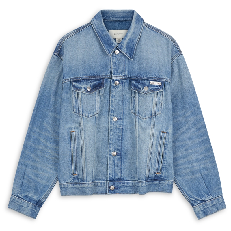 

Calvin Klein Джинсовая куртка мужская, R7Q-Denim Light Blue