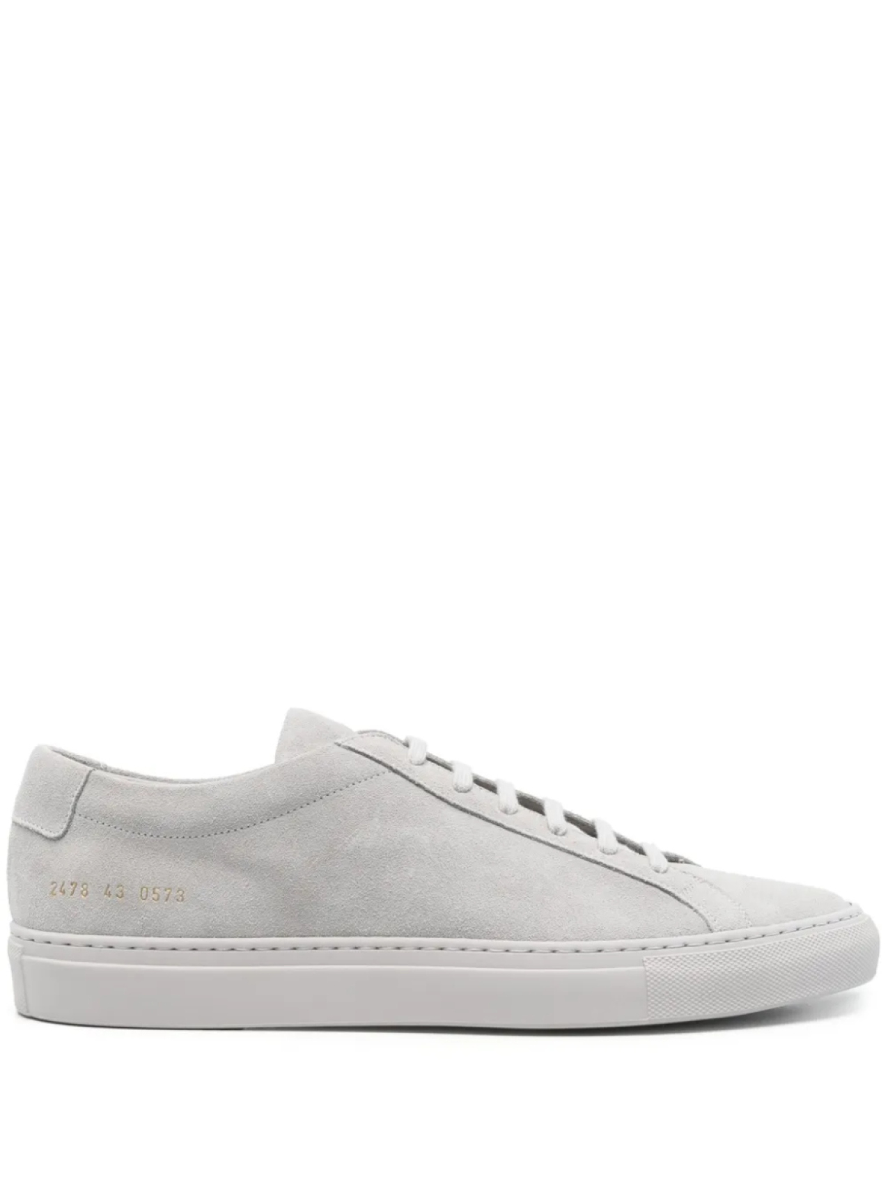 

Замшевые кеды Common Projects, серый