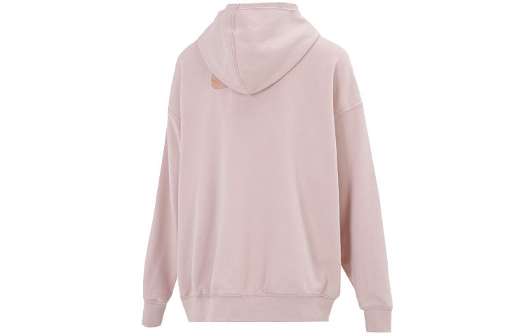Толстовка (WMNS) Nike AS W Nike Sportswear SWSH FLC PINK OXFORD — фото 2