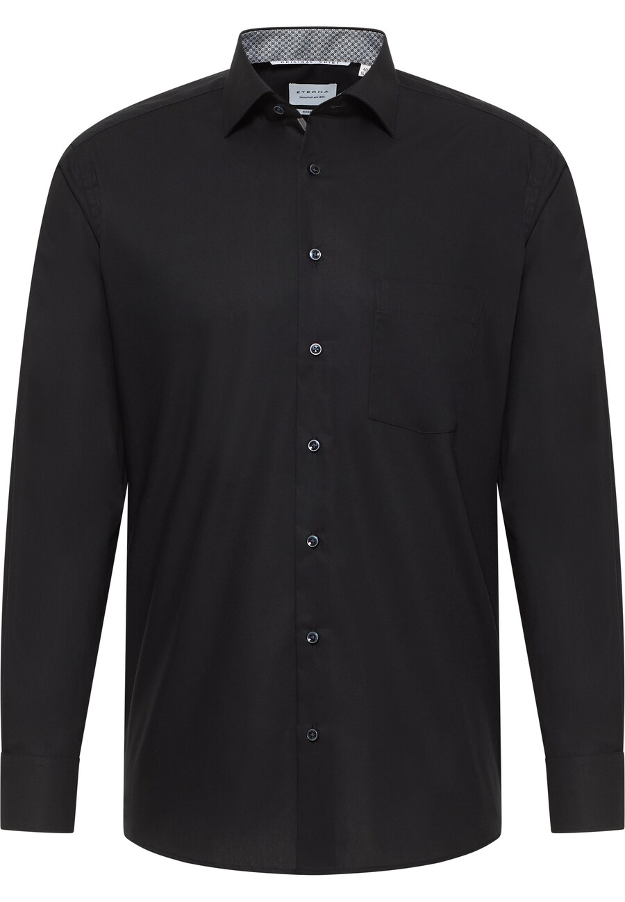 

Рубашка делового покроя Regular Fit ETERNA, черный