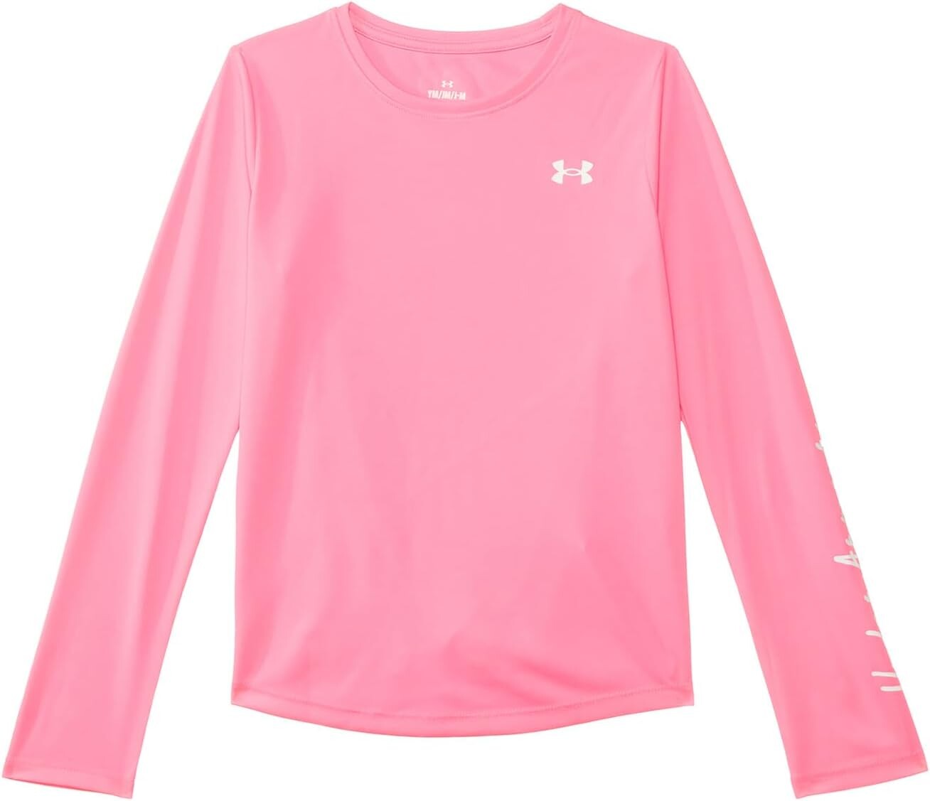 

Рубашка Under Armour Script Logo Upf Long Sleeve Shirt, цвет Fluo Pink