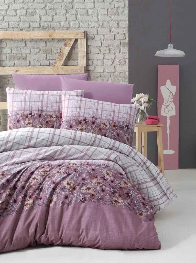 

L'Essentiel Linge de Maison, Alvina - Rose, Комплект пододеяльников Ranforce King (DE), Розовый, 100 % ХЛОПОК RANFORCE, 200 x 220 см