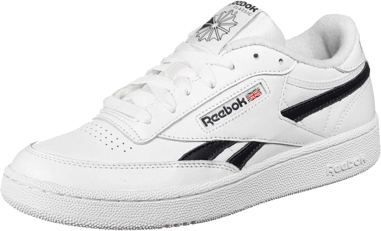 Мужские модные кроссовки Reebok, White Black