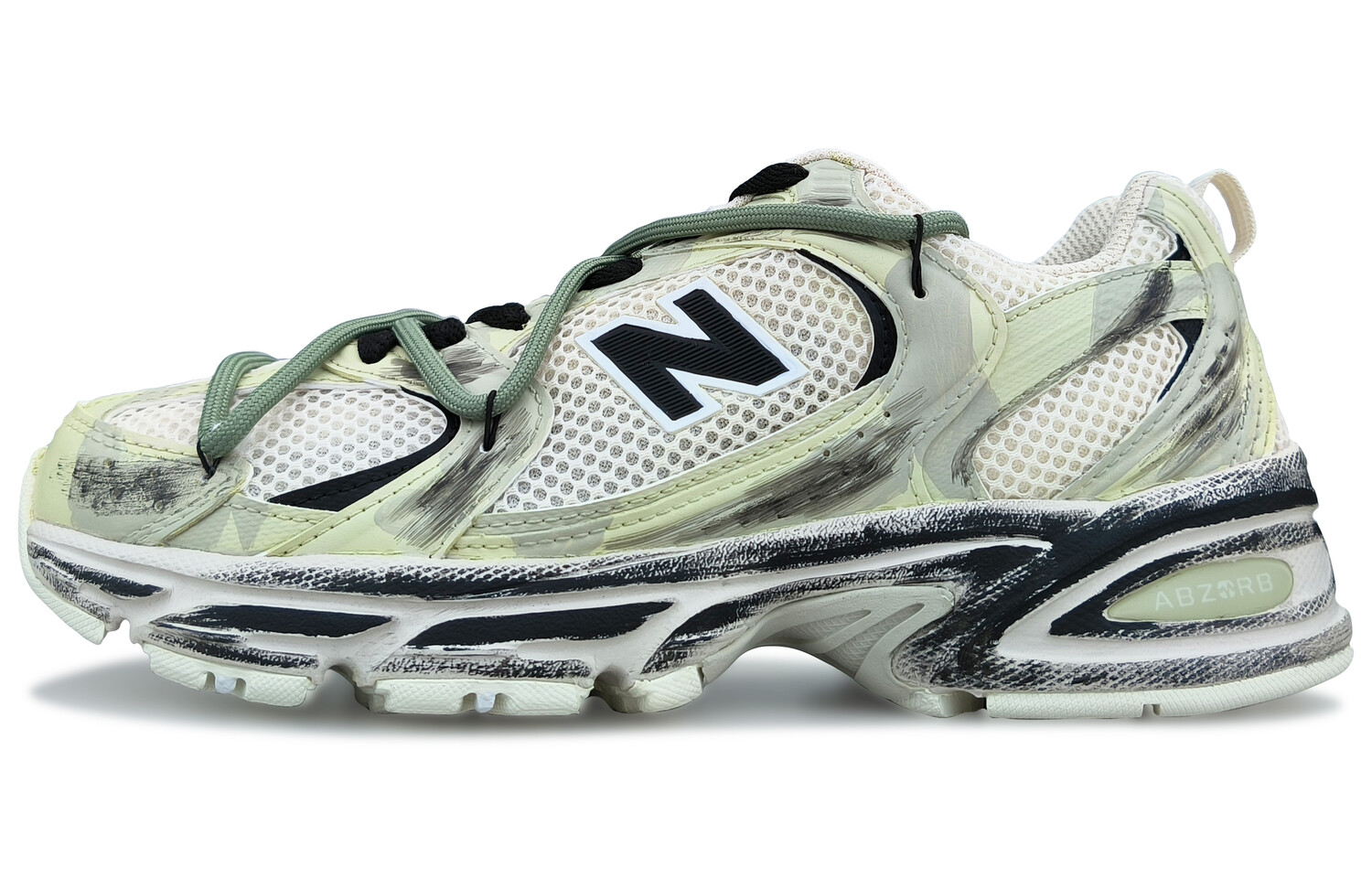 

Кроссовки NB 530 унисекс с низким верхом серые/синие/черные/белые New Balance