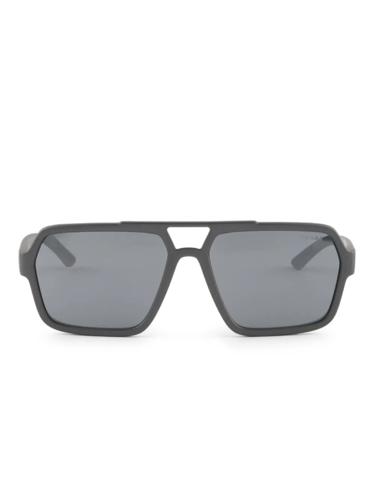 

Prada Eyewear navigator-frame солнцезащитные очки, серый