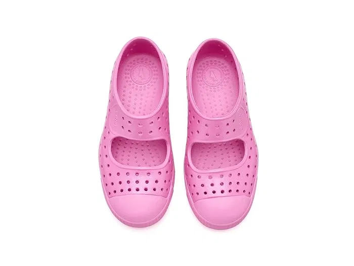 Кроссовки дышащие Jefferson Juniper Metallic Native Shoes Kids, Malibu Pink Metallic/Malibu Pink — фото 3