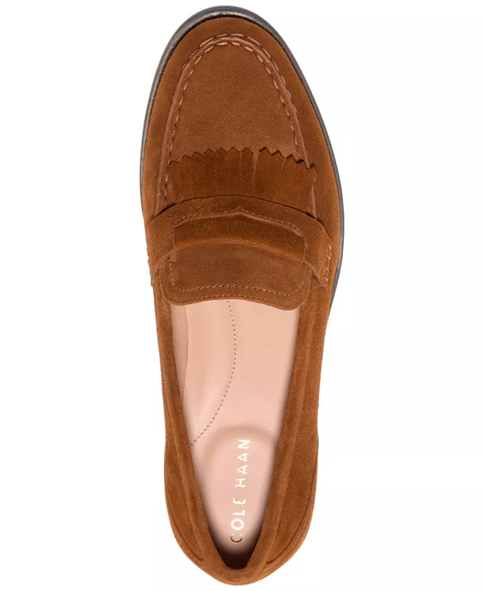 Женские лоферы Stassi с килтом Cole Haan, коричневый — фото 4