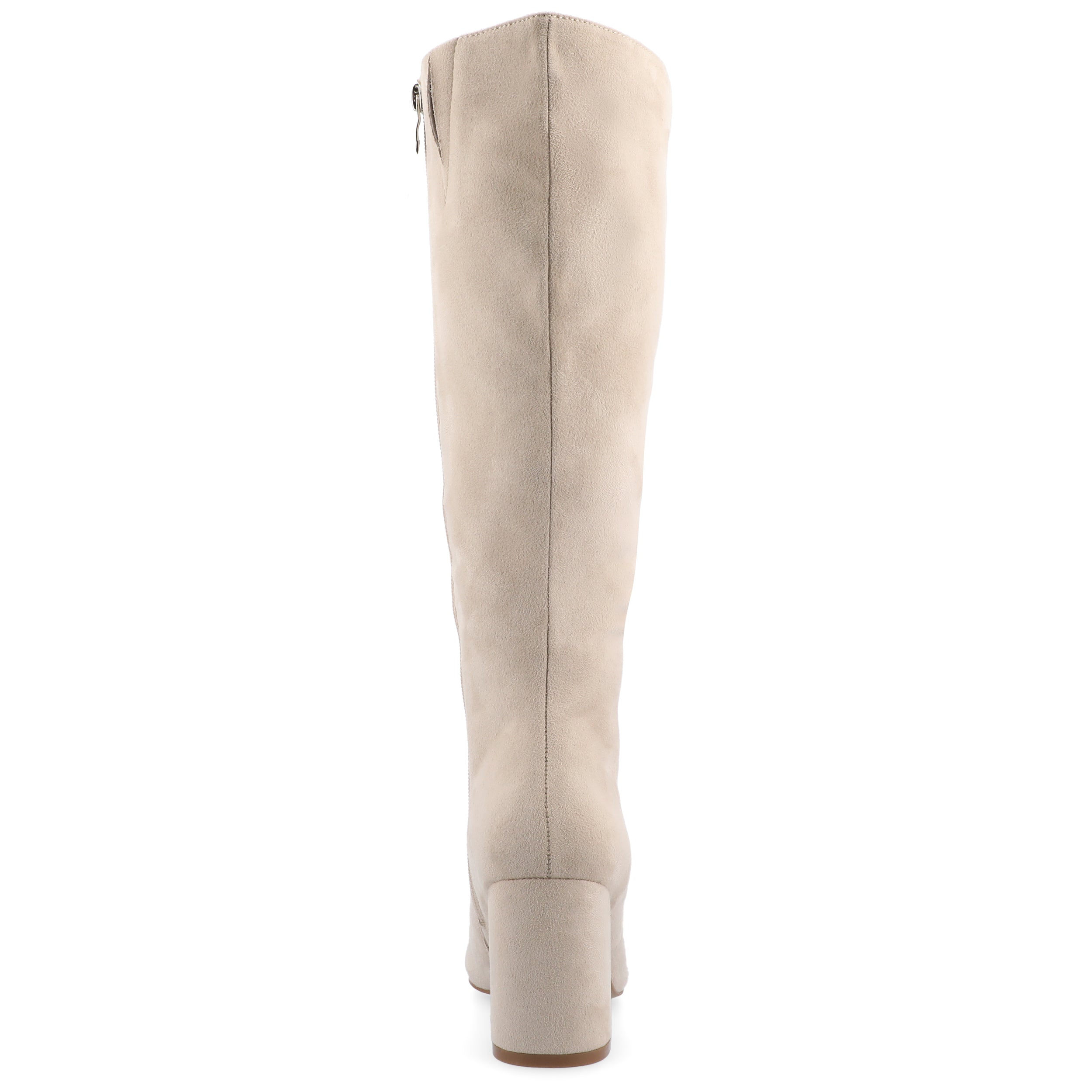 Коллекция Journee Collection Широкий размер Широкое голенище Женские сапоги Ameylia Tru Comfort с пенопластовой подкладкой, квадратный каблук, заостренный носок, черный — фото 3
