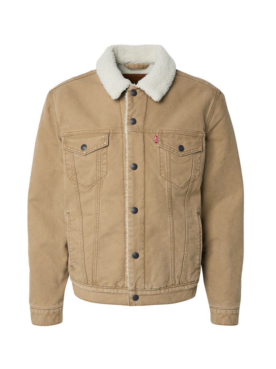 

Демисезонная куртка LEVIS ┬о Type III Sherpa Trucker Jacket, Light brown