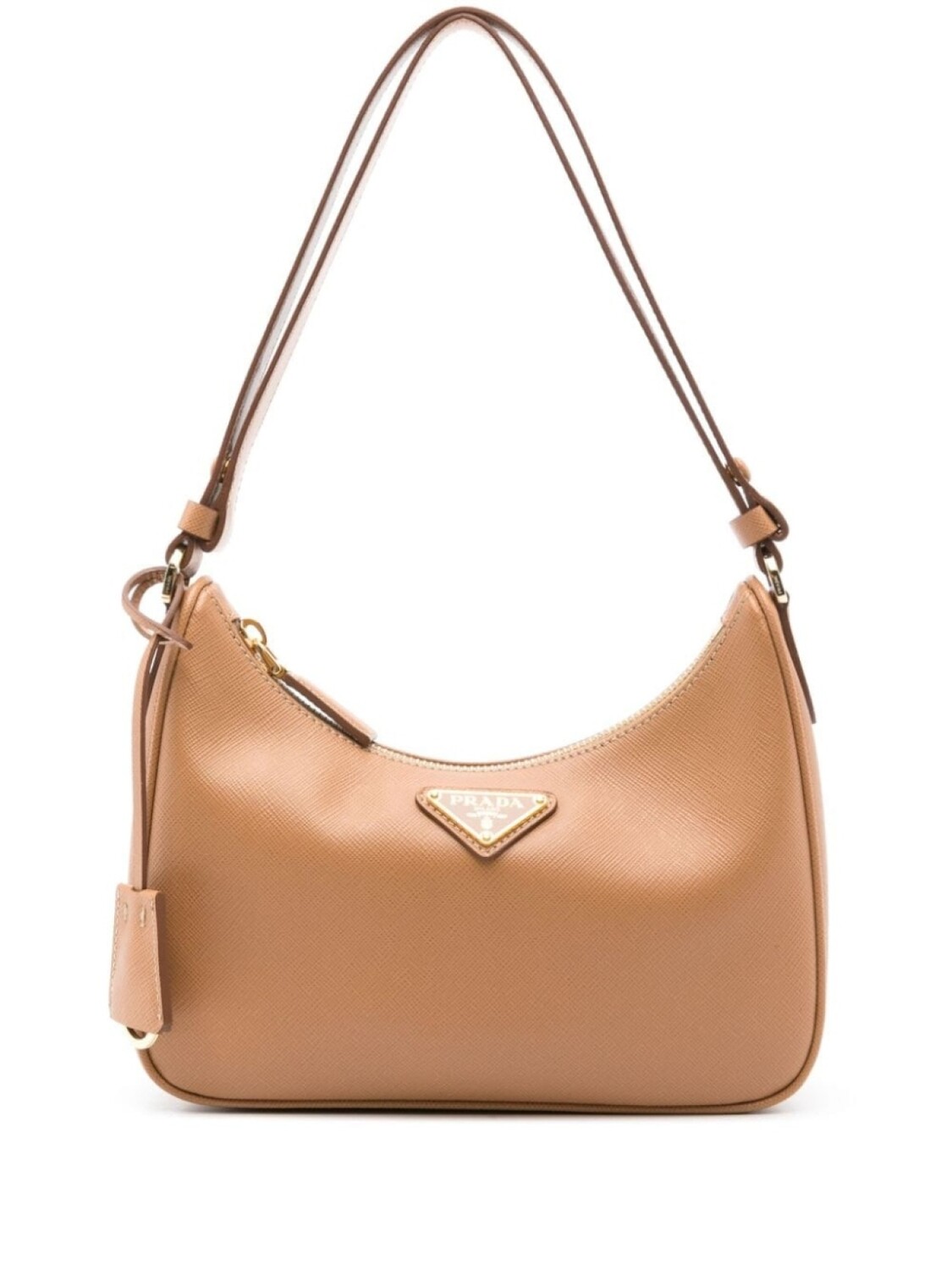 

Prada мини-сумка Re-Edition, нейтральный цвет