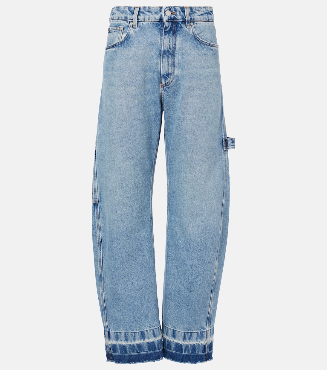 

Джинсы со средней посадкой и широкими штанинами Stella McCartney, Medium Vintage Blue