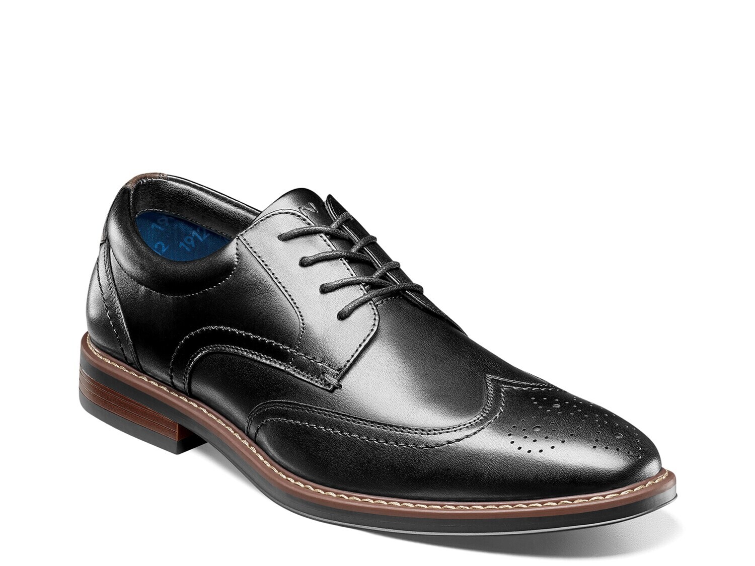 

Туфли-оксфорды Nunn Bush Centro Flex Wingtip, черный