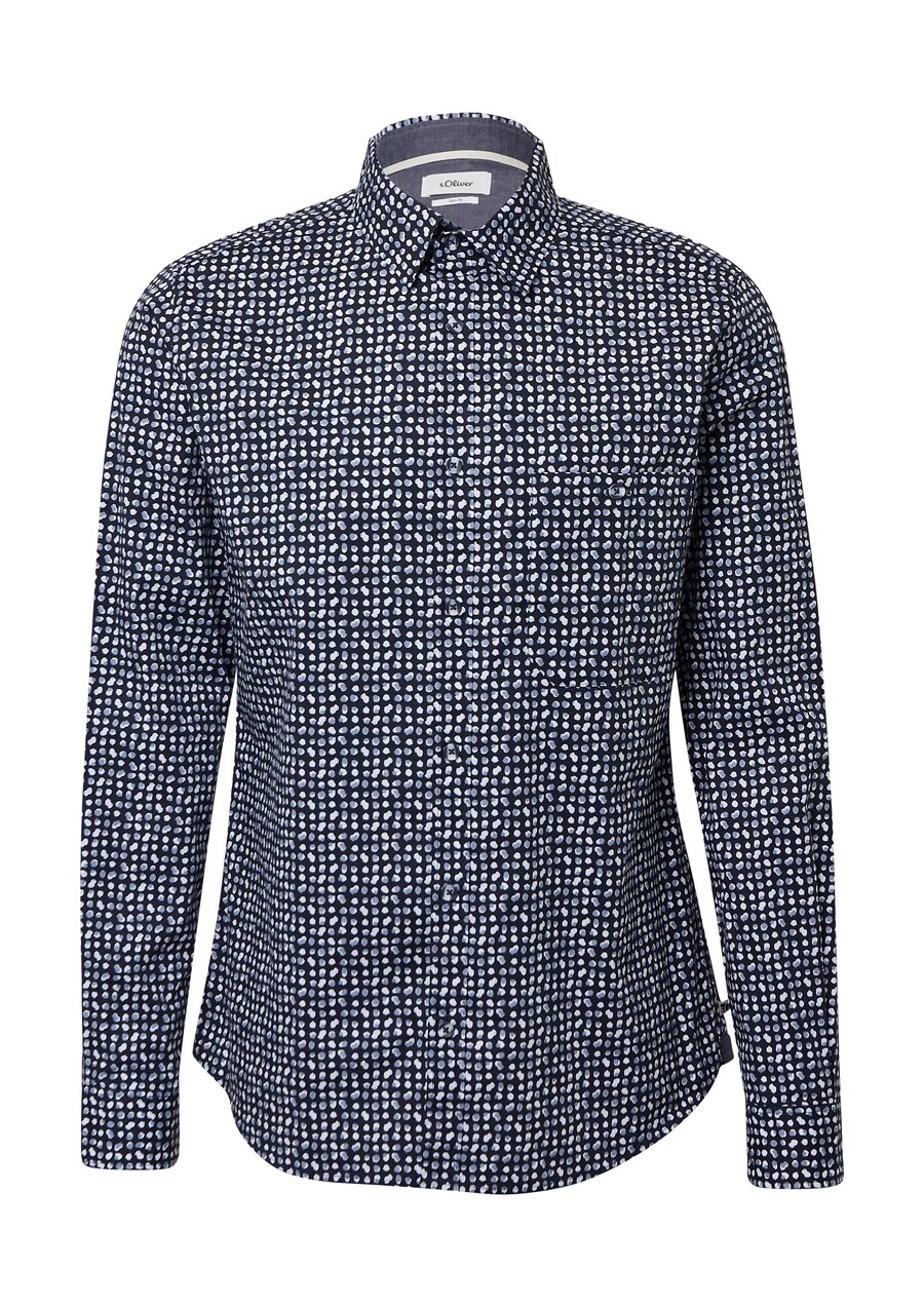

Рубашка на пуговицах Comfort fit s.Oliver, Dark blue