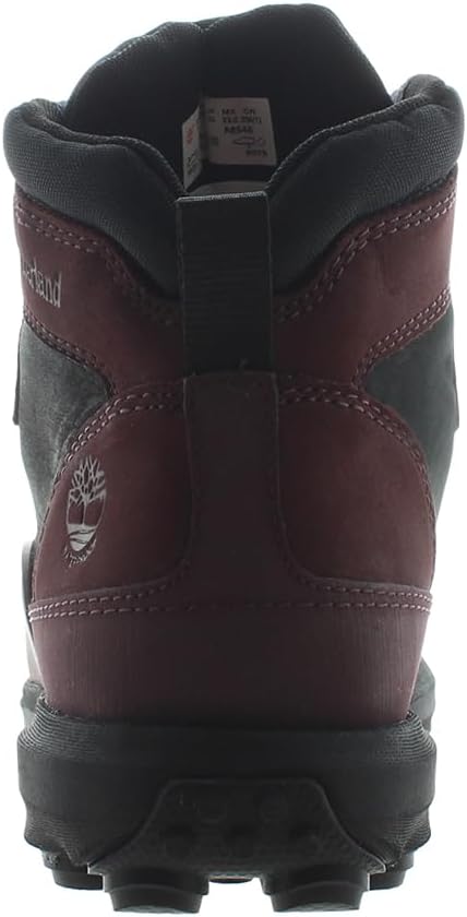 Ботинки Timberland Converge Mid с шнуровкой для мальчиков, бордовый — фото 4