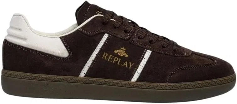 Кроссовки Replay Herren Pyper Matt, 1427 Chocolate — фото 4
