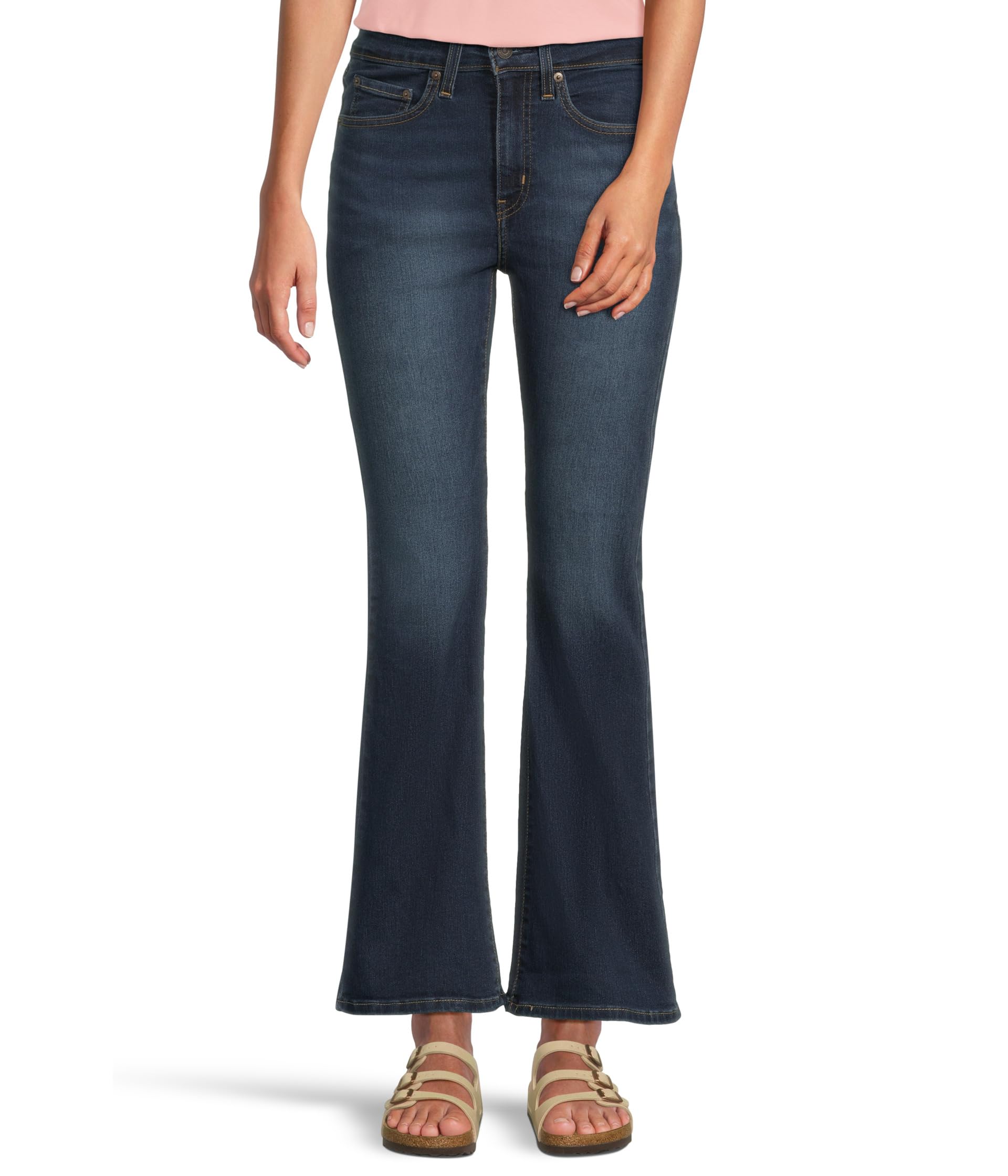

Джинсы Levi's Womens 726 High Rise Flare, цвет Eternal Indigo Dark