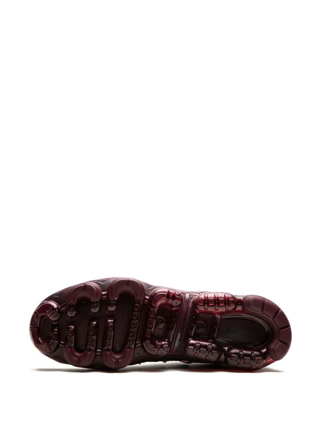 Кроссовки Air VaporMax Plus Burgundy Nike, красный — фото 4
