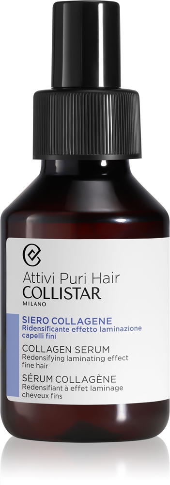 

Сыворотка для волос с коллагеном, восстанавливающая упругость и ламинирующий эффект, сыворотка для волос с коллагеном Collistar, 100 мл