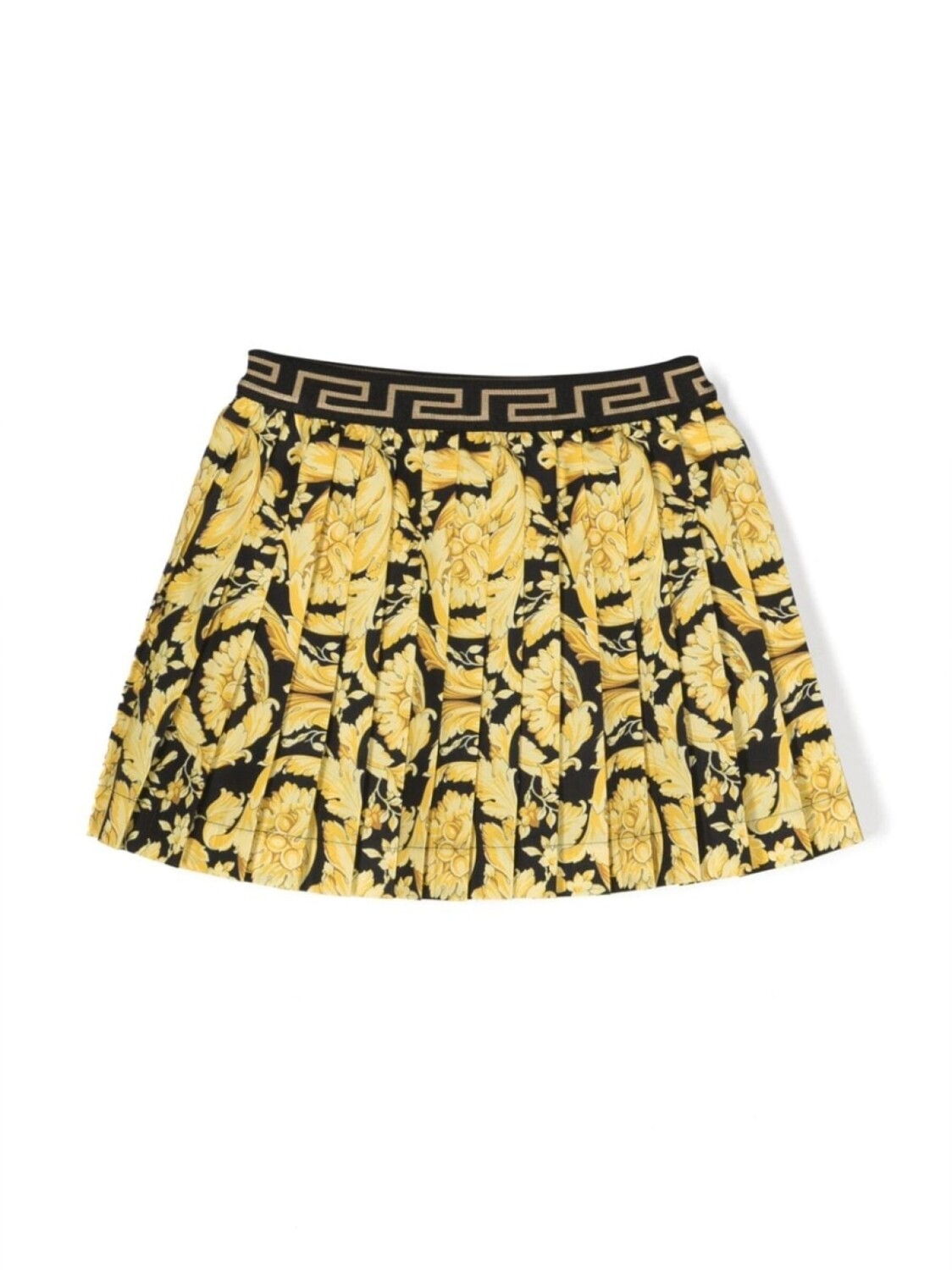 

Versace Kids юбка Gonna с принтом Baroque, черный