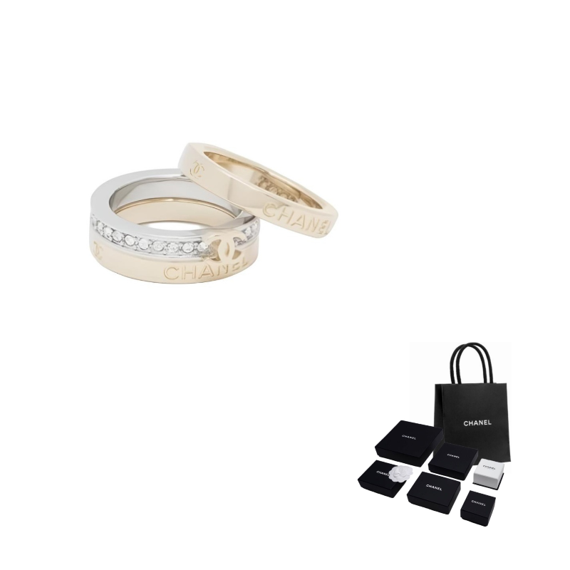 

CHANEL Кольцо Unisex Gold/Silver