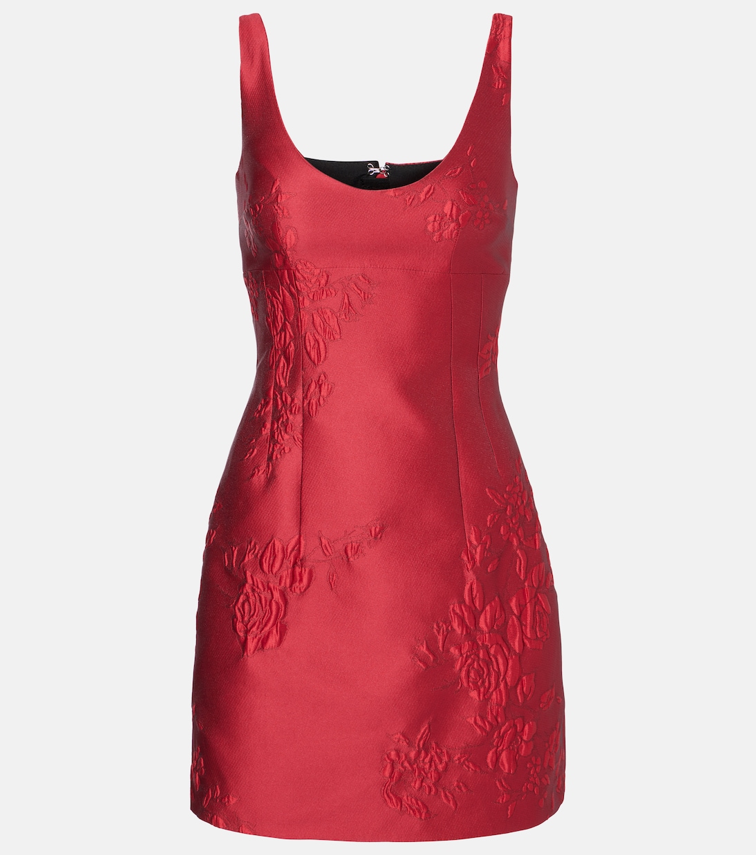 

Мини-платье Einna из жаккарда Emilia Wickstead, красный
