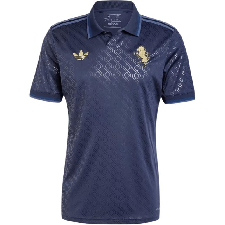 Бесплатная доставка с AdiClub Футболка третья Ювентус 24/25 Adidas Originals, Legend Ink — фото 2