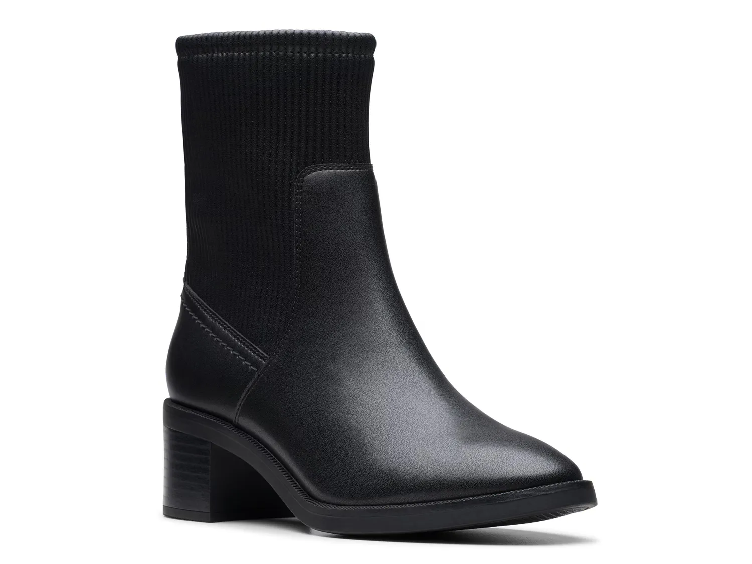 

Ботильоны Lileigh Holly Bootie Clarks, черный