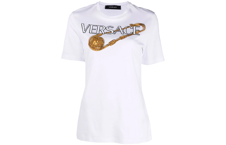

Футболка женская белая VERSACE