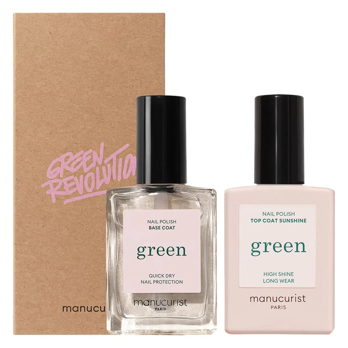 Набор для маникюра «Duo Base & Top Coat» от Manucurist Manucurist, Base Coat & Top Coat
