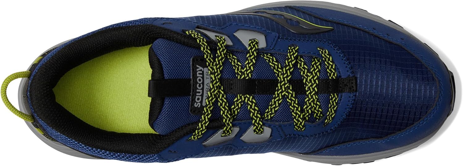 Кроссовки Saucony для мужчин Aura Tr, индиго/черный — фото 2