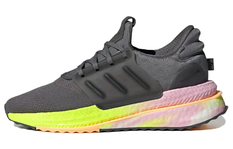 

Кроссовки adidas X_PLRBOOST Grey Bliss Lilac Women's, черный/розовый/желтый