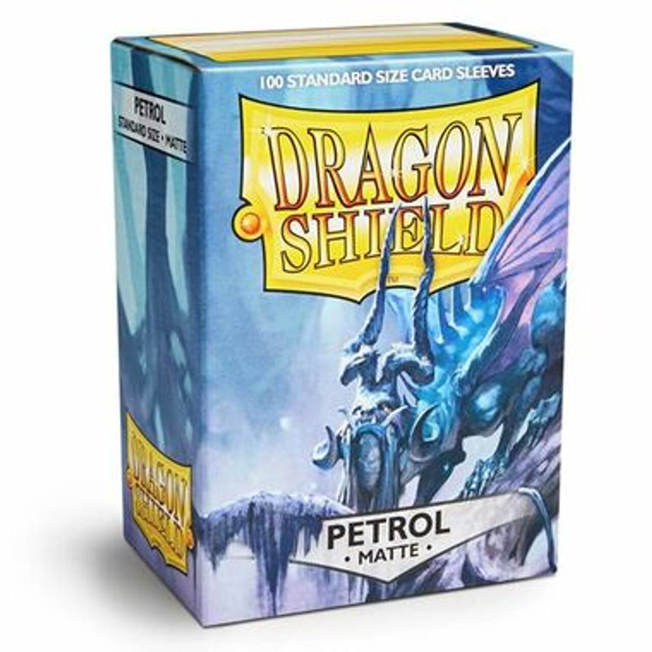 

Аксессуары Dragon Shield Matte Petrol Standard Size Card Sleeves (100ct)