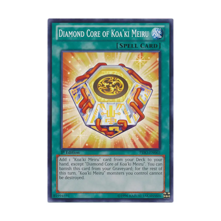 

CCG Алмазное ядро ​​Коаки Мейру (Обычное), Yu-Gi-Oh - Primal Origins - Singles