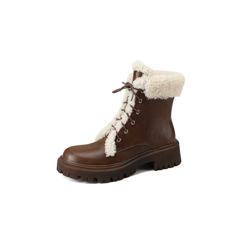 

Ботинки Martin Boot женские Zi Xiao, коричневый