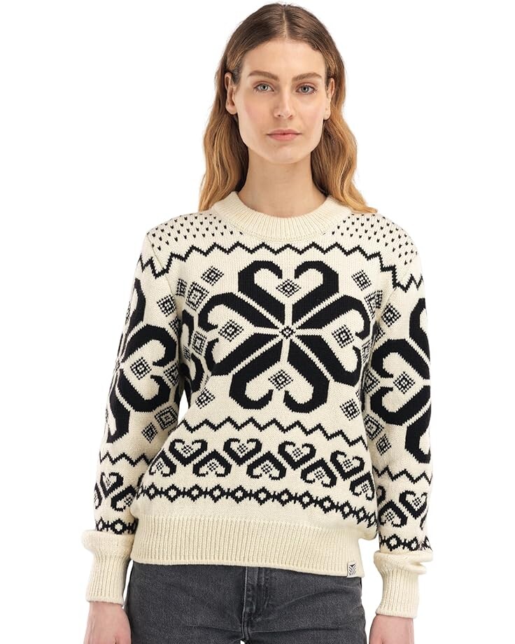 

Свитер Dale of Norway Falkeberg Sweater, цвет Off-White/Black
