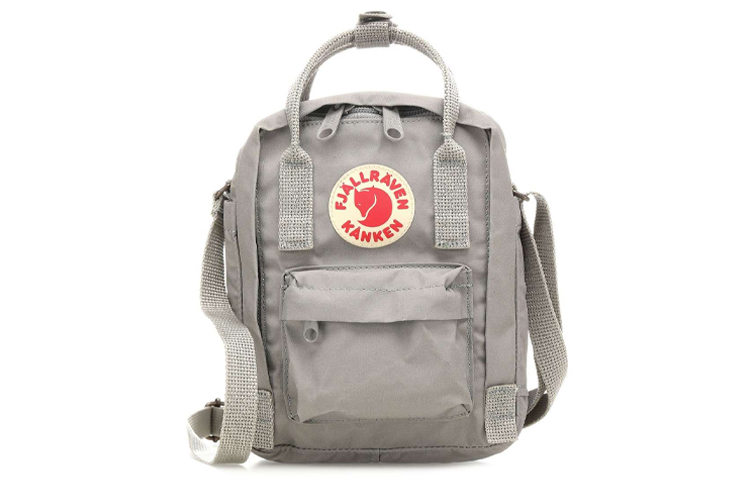 

Fjallraven Сумка Kanken 2,5 л, сумка через плечо, сумка для активного отдыха, полиэстер, светло-серый, унисекс
