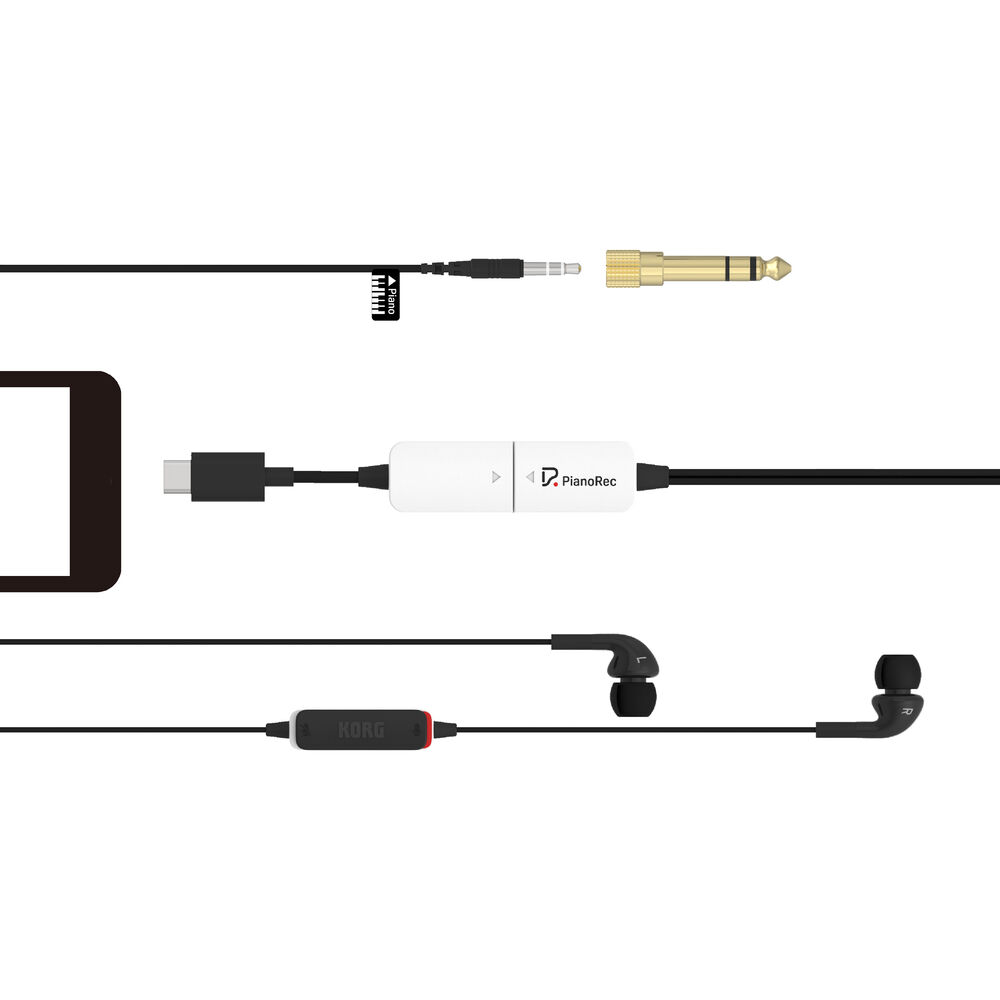 

Korg PianoRec Digital Piano Recorder for Smartphone PIANOREC