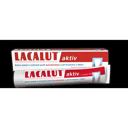 

Зубная паста Lacalut Active Anti-Plaque 75 мл Naturwaren Italia Srl