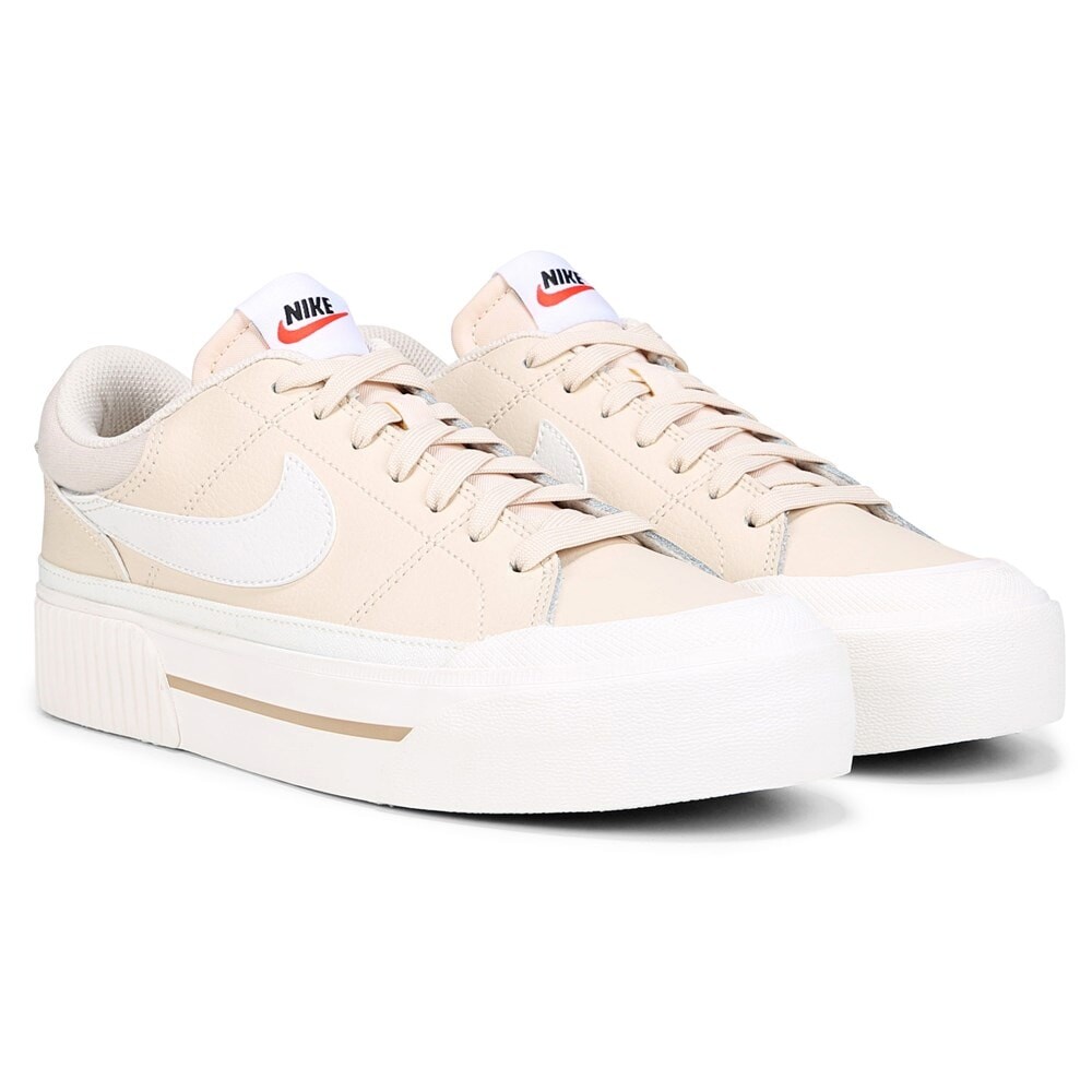 

Женские кроссовки Court Legacy на платформе с лифтом Nike, белый