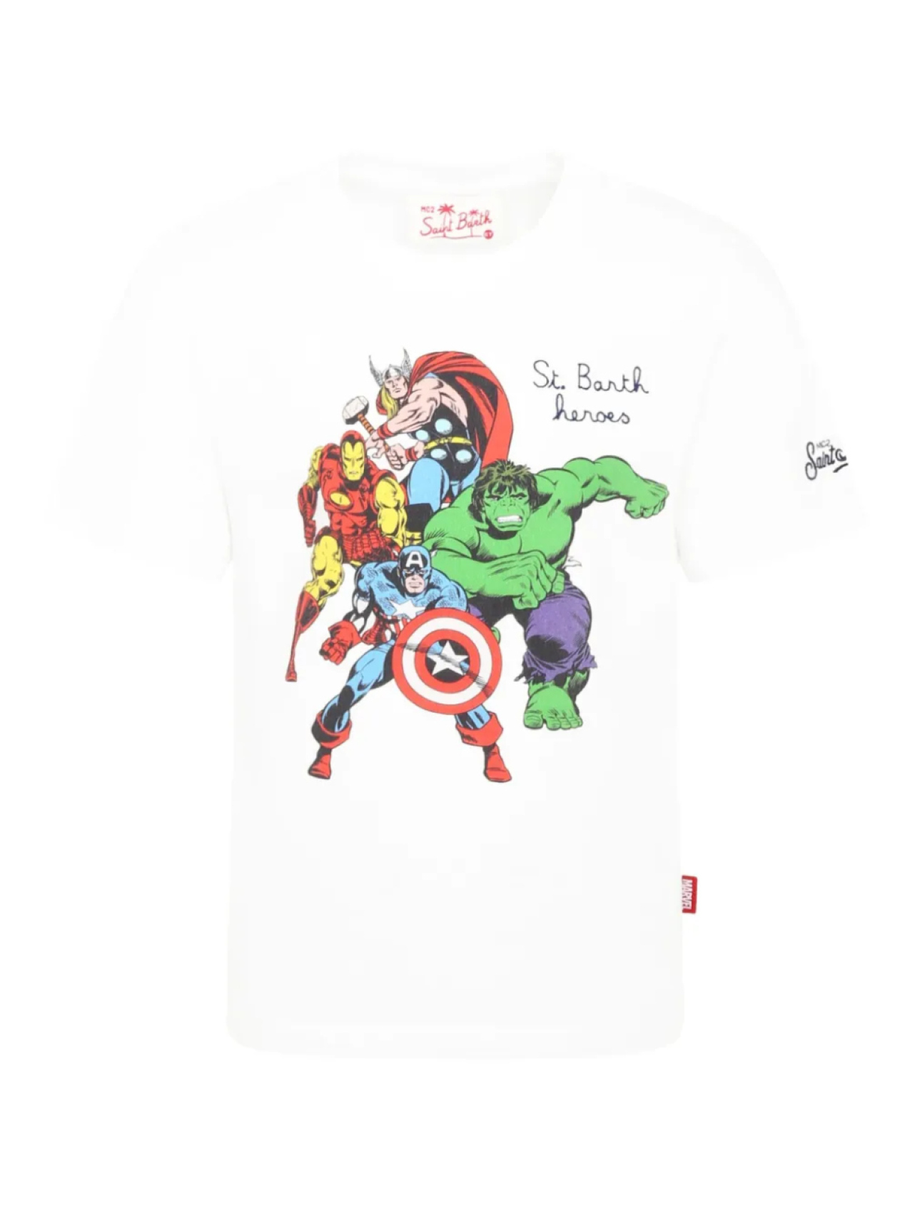

Футболка Героев MC2 Saint Barth Kids, белый