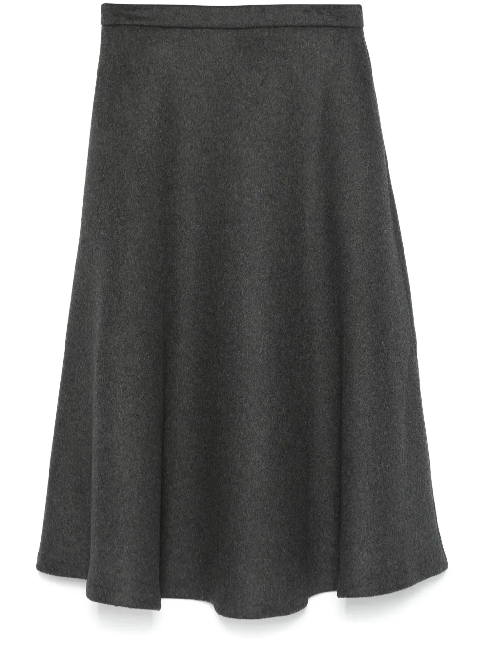 

Юбка миди А-силуэта Róhe, серый