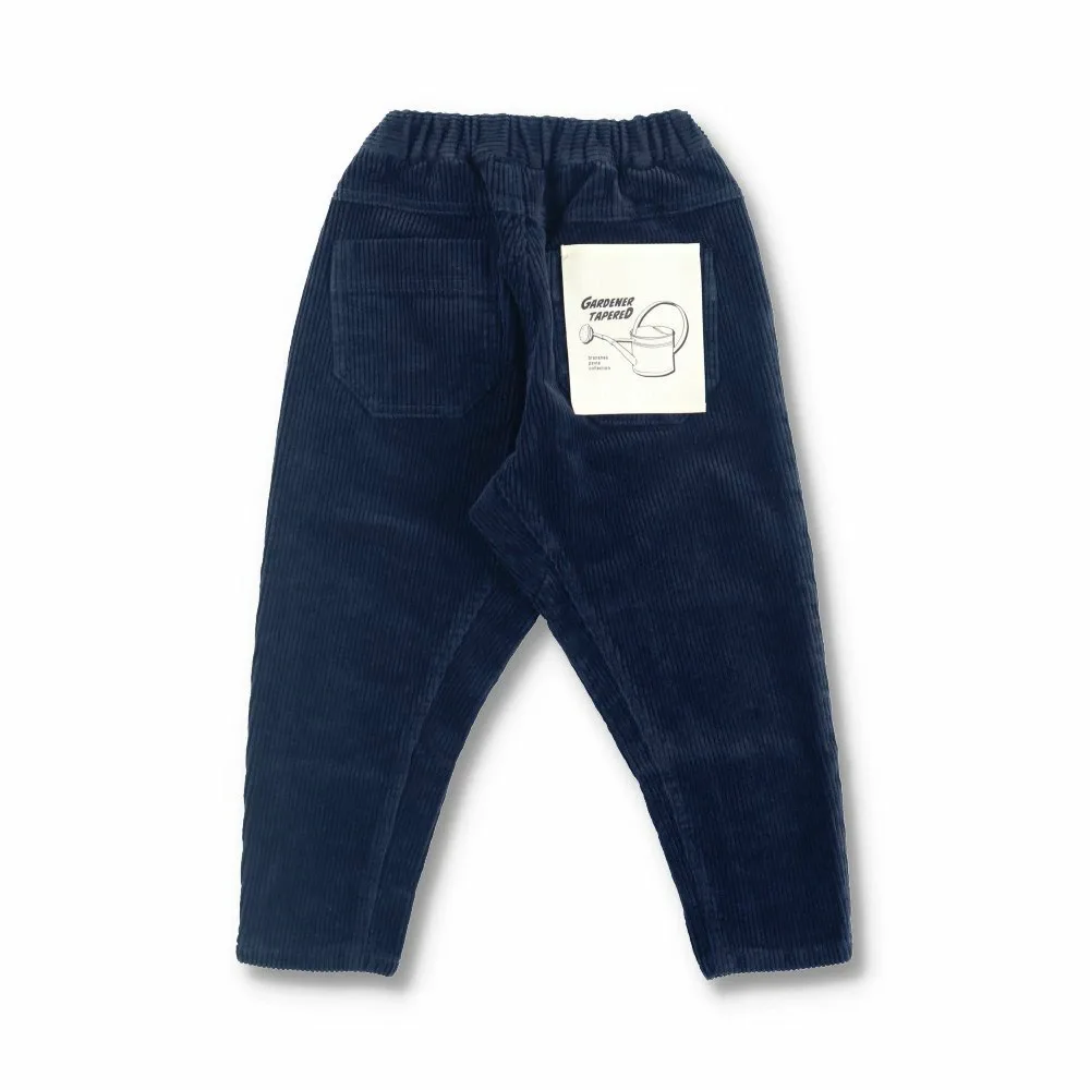 Вельветовые брюки зауженного кроя Branshes, Navy blue — фото 2