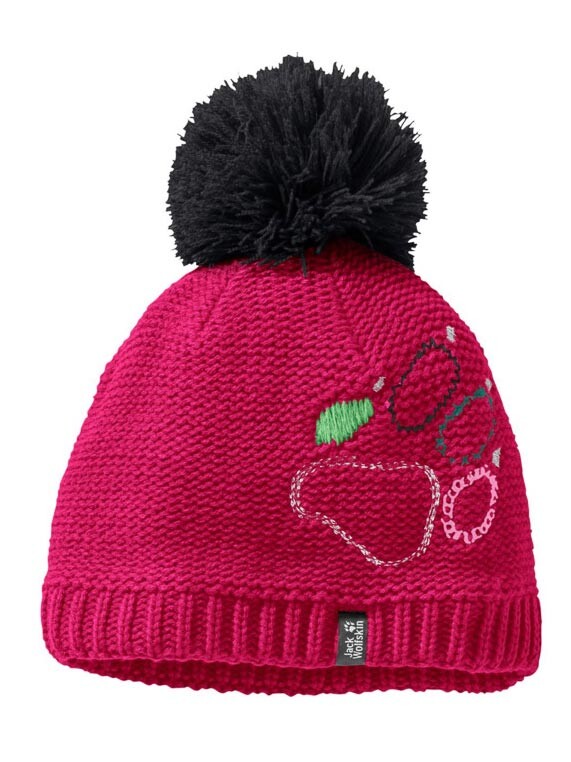 

Шапка Jack Wolfskin PAW KNIT KIDS, розовый