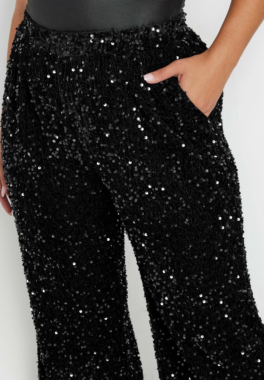 

Брюки Yours Clothing, антрацит